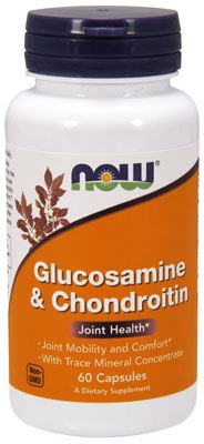 NOW Glucosamine & Chondroitin, 60 капс