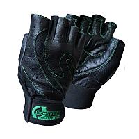 Scitec Nutrition Gloves Green Style, чёрный/зелёный