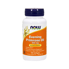 NOW Evening Primrose Oil 500 мг, 100 капс