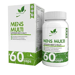 NaturalSupp Men's vitamins, 60 капс