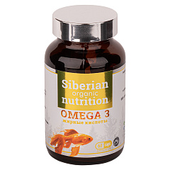 Siberian Organic Nutrition Omega-3, 60 капс