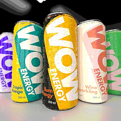 WOW Energy Drink, 500 мл
