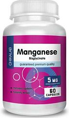 Chikalab Manganese Bisglycinate, 60 капс