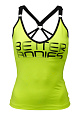 Better bodies 110701-631 Майка lime облегающая, лайм