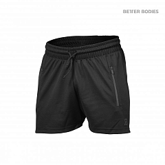 Better bodies 120821-999 BB Mesh Shorts Шорты сетка, Black