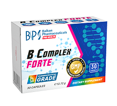 Balkan Pharmaceuticals Vitamin B Complex Forte, 30 капс