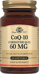 Solgar Megasorb CoQ-10 60 mg, 30 капс