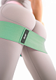 FitRule Фитнес резинки тканевая зеленая 27 кг