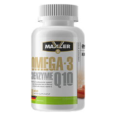 Maxler Omega-3 Coenzyme Q-10, 60 капс
