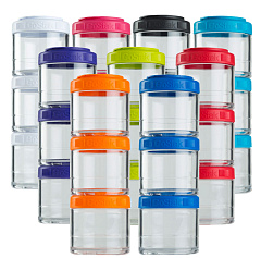 Blender Bottle GoStak 3-Pak, 100 мл