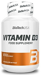 BioTech Vitamin D3 2000 IU, 60 таб