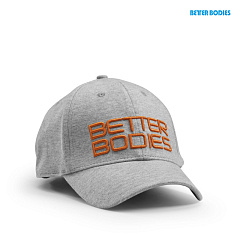 Better bodies 130335-940 Jersey Cap Кепка, Grey/Orange