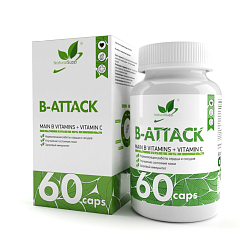 NaturalSupp B-Attack, 60 капс