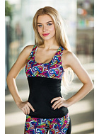 DF PRO Топ удлинённый Rainbow Push UP