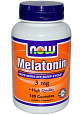 NOW Melatonin 3 мг, 180 капс