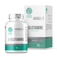 Nature Foods Glutamine 1000 мг, 90 капс 