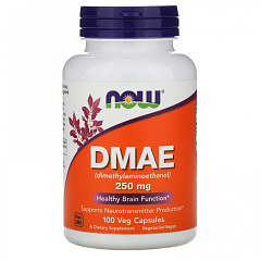 NOW DMAE 250 mg, 100 капс