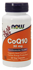 NOW CoQ10 30 mg, 60 капс