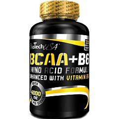 BioTech BCAA+B6, 200 таб