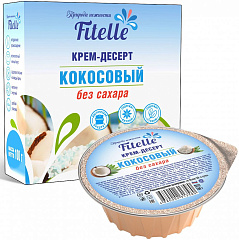 Fitelle Крем-десерт кокосовый, 100 гр