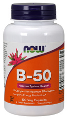 NOW Vitamin B-50, 100 капс