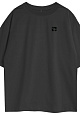 Kultlab Мужская футболка Oversize Logo, чёрная