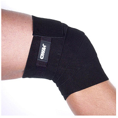 Chiba 40436 Knee Bandage Black Line Бинты коленные, черный/красный