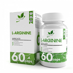 NaturalSupp L-Arginine 550 мг, 60 капс