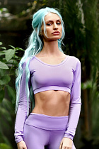 DF PRO Топ с длинным рукавом Pastel Lilac