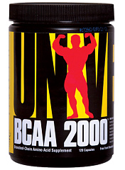 Universal Nutrition BCAA 2000, 120 капс