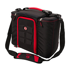 Six Pack Fitness сумка - холодильник Innovator 500, черный/красный