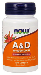 NOW A&D 10000/400, 100 капс