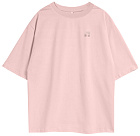 Kultlab Мужская футболка Oversize Logo, пыльная роза