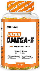 Kultlab Ultra Omega-3 65%, 90 капс