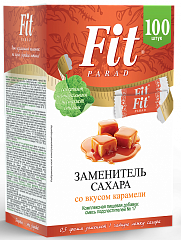 Fit Parad Заменитель сахара со вкусом, 100 стиков