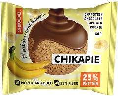 Chikalab Chikapie Протеиновое печенье в шоколаде с начинкой, 60 гр