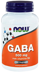 NOW Gaba 500 мг, 100 капс