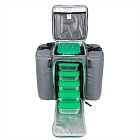 Six Pack Fitness сумка - холодильник Innovator 500, серый/зеленый