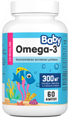 Chikalab Omega-3 Baby, 60 ампул