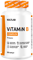 Kultlab Vitamin B complex, 100 капc