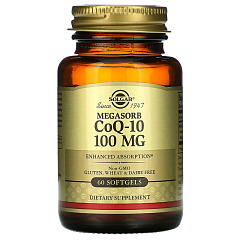 Solgar Megasorb CoQ-10 60 mg, 60 капс