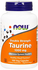 NOW Taurine 1000 mg, 100 капс