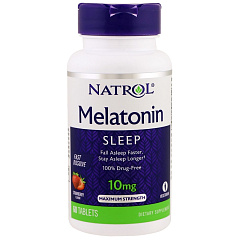 Natrol Melatonin 10 мг, 60 таб