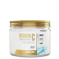 Maxler Vitamin C Sodium Ascorbate Powder, 200 гр