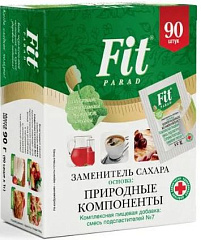 Fit Parad Заменитель сахара на основе эритрита №7, 90 саше