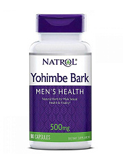 Natrol Yohimbe bark 500 мг, 90 капс