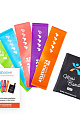 Atletika24 Mini Bands Pro Набор эспандеров (5 петель) 30*7,5 см