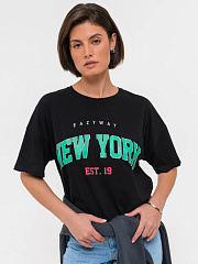 EAZYWAY Футболка женская (2W09.515.3), чёрная