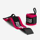 Better bodies 130321-466 Womens Wrist Wraps, Hot Pink/White