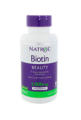 Natrol Biotin 5000 mcg, 90 таб